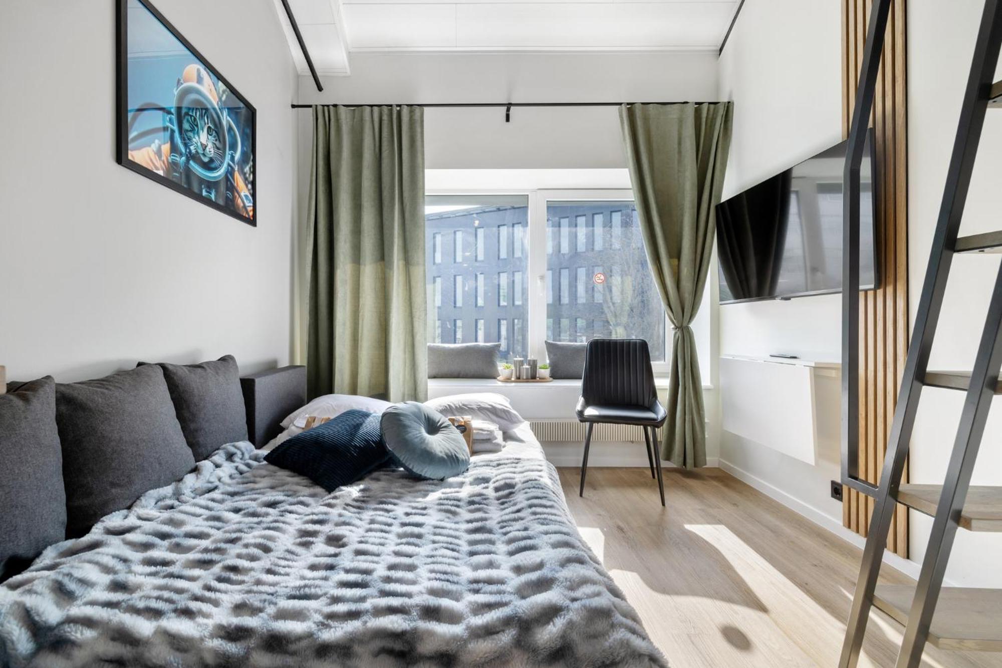 Bright Lofts Near City Center Harbour Tallinn Bagian luar foto